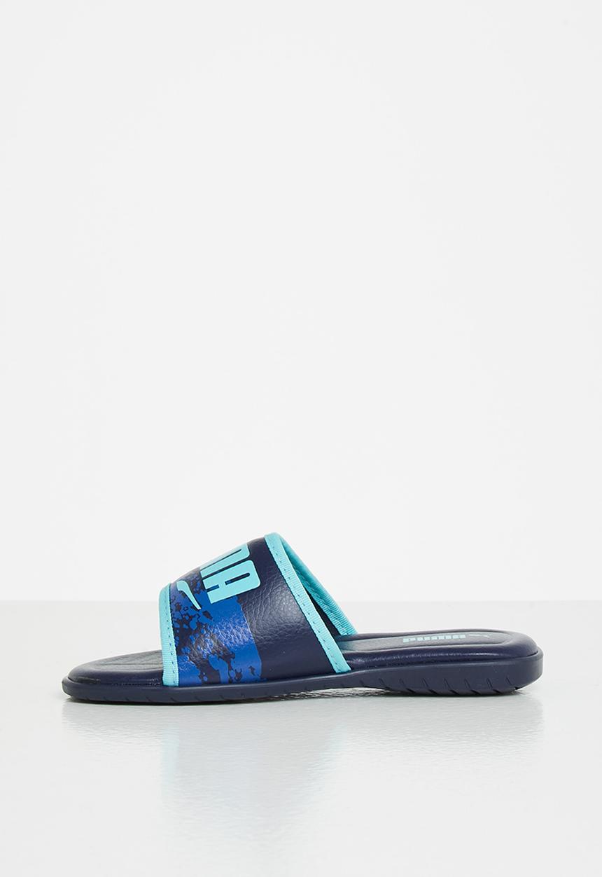 PUMA - Streetcat splash slide ps zadp - peacoat/nebulas blue/aruba blue