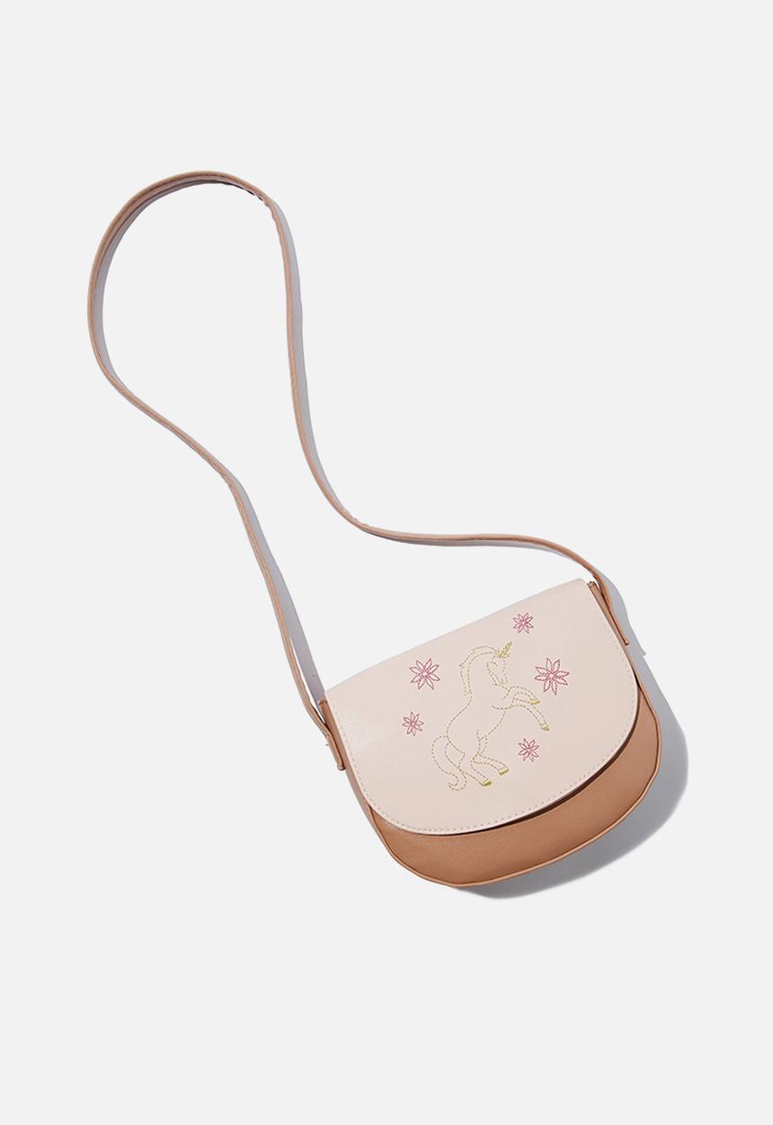 Cotton On - Ashley party bag - unicorn cross body bag
