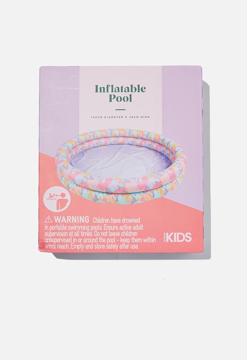 Cotton On - Inflatable swimming pool - pale violet palm cove