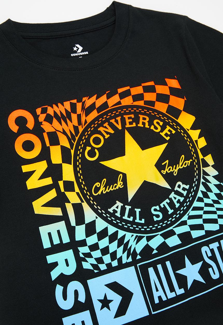 Converse - Converse logo mix up box tee - black