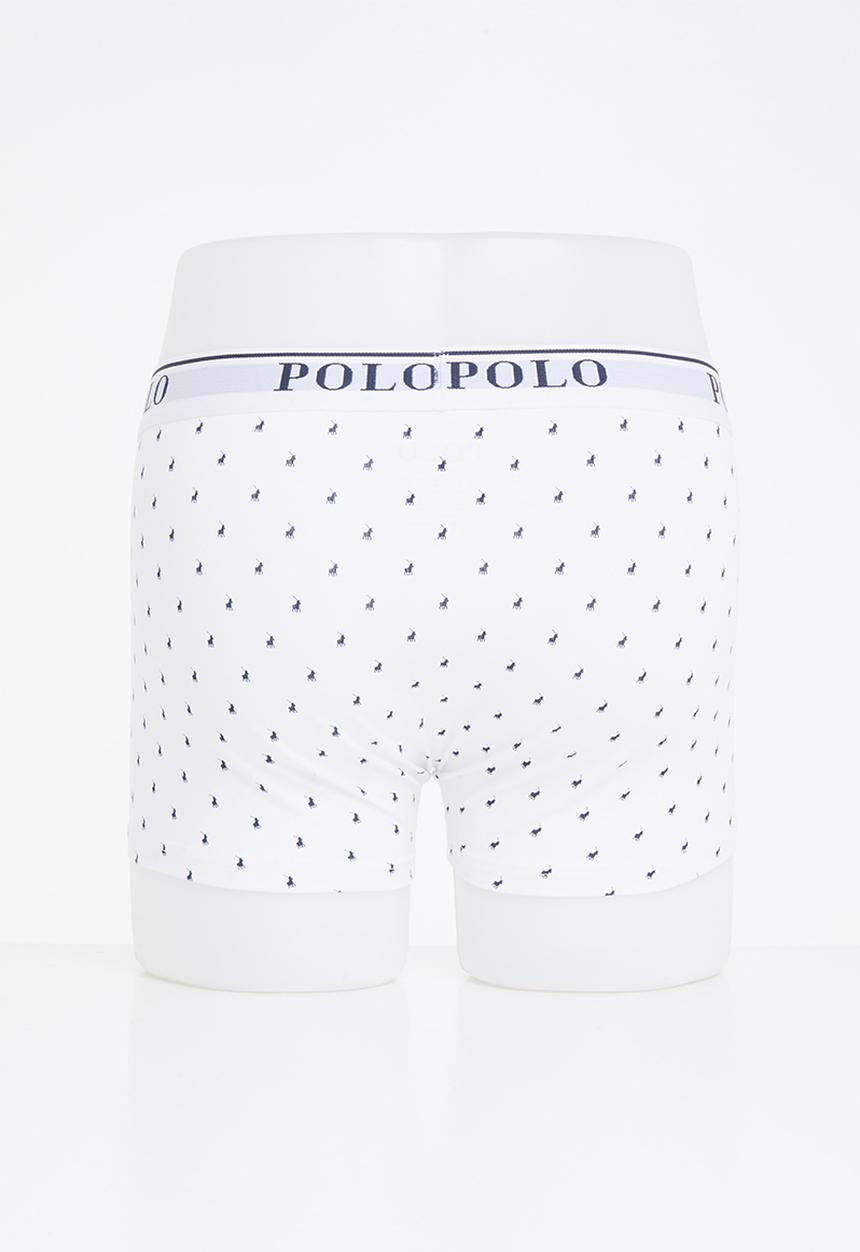 POLO - Classic knit boxer 3 pack - white