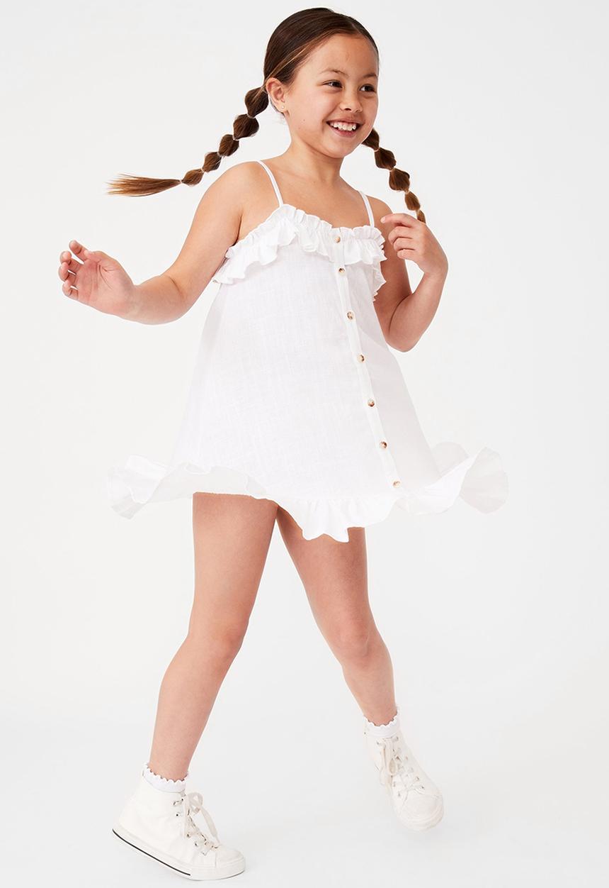 Cotton On - Libby sleeveless dress - white