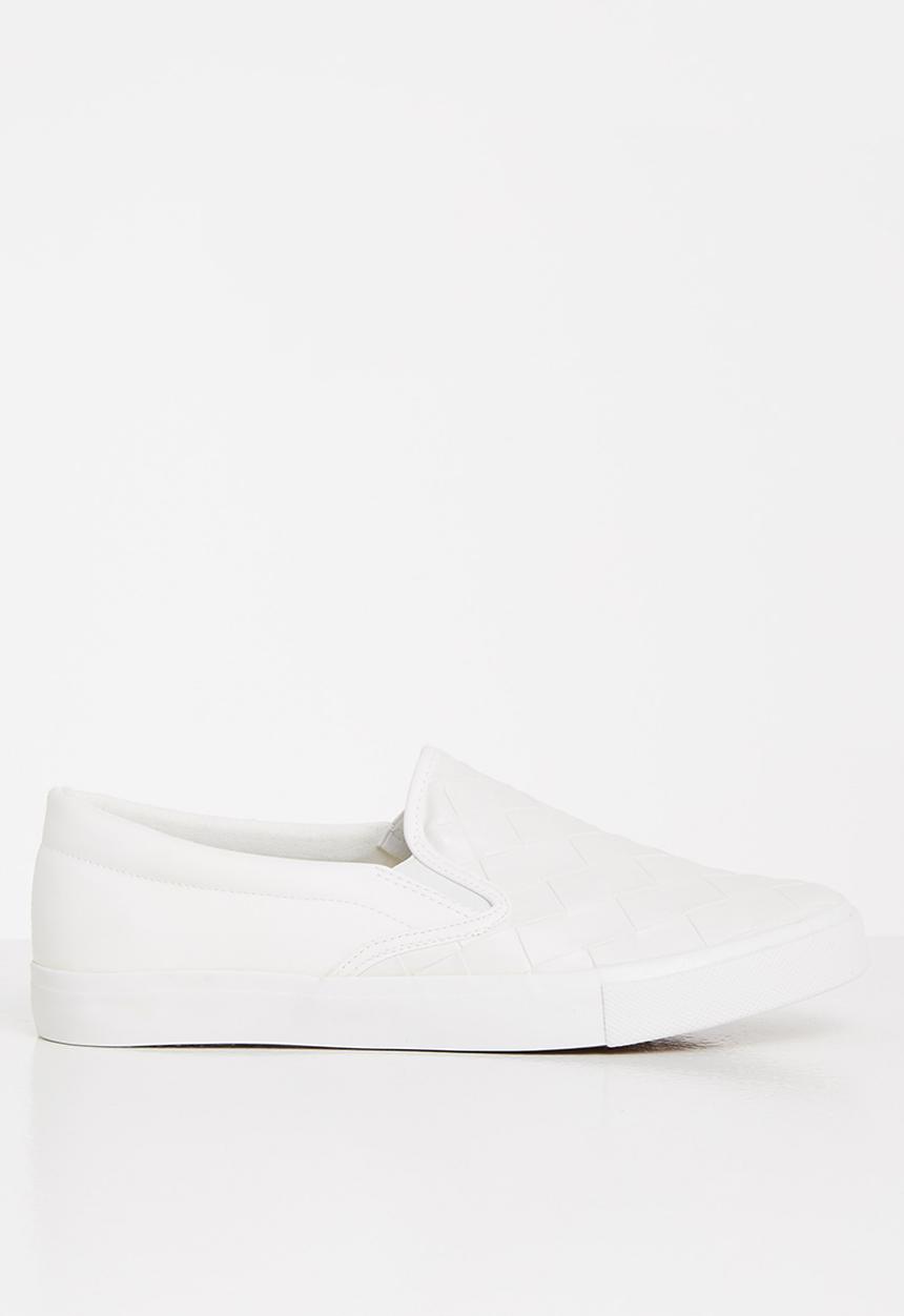 Superbalist - Campus slip on - white