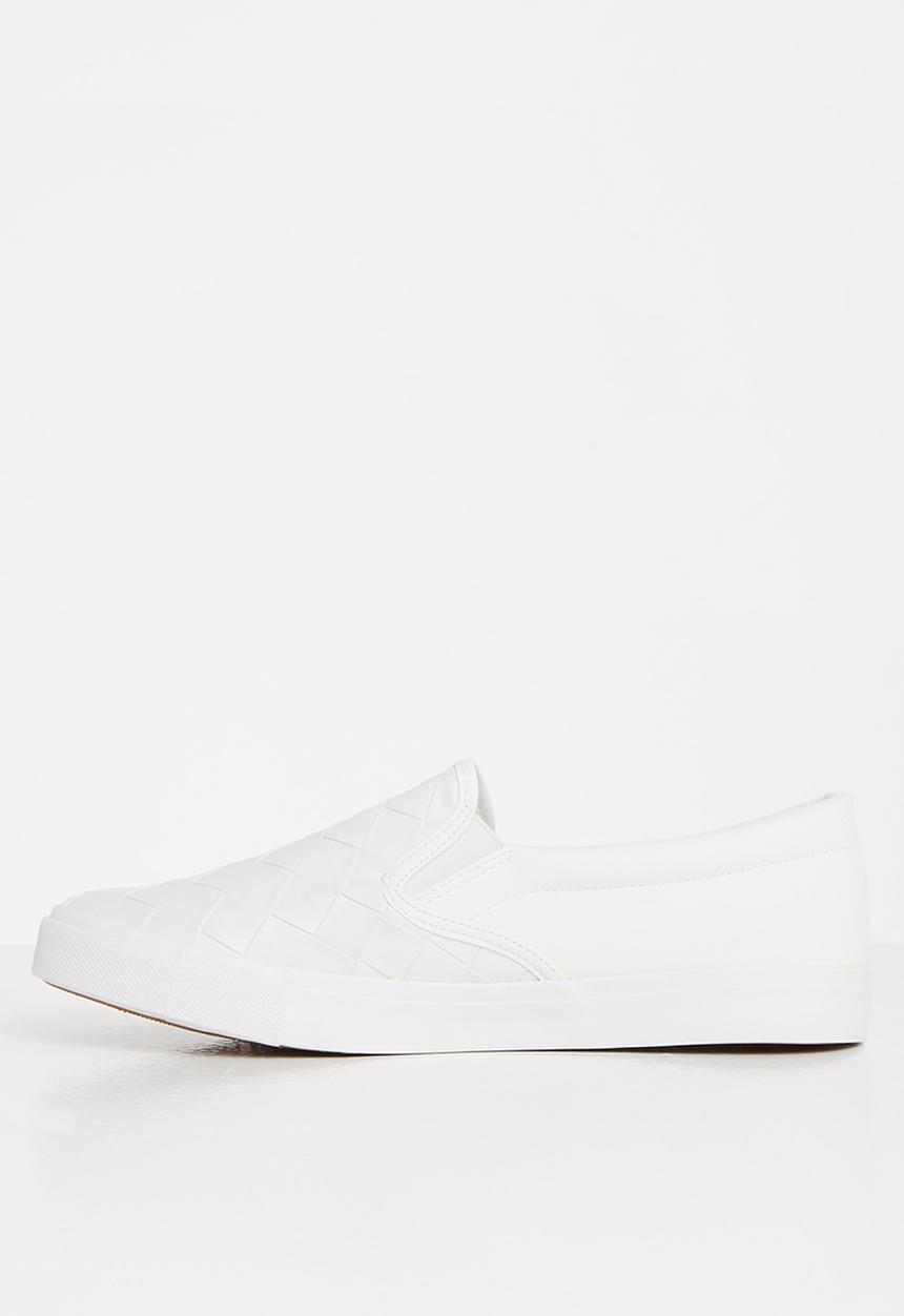 Superbalist - Campus slip on - white