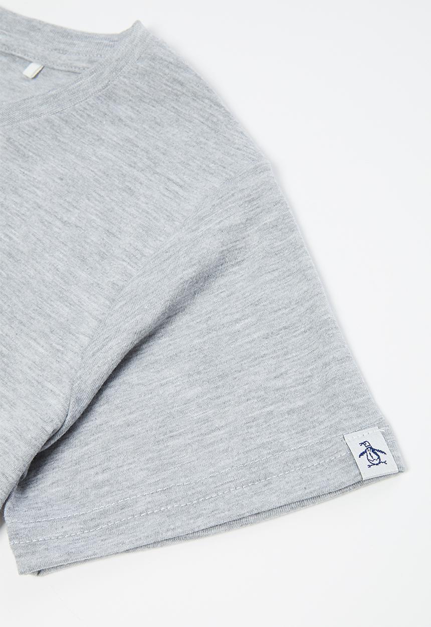 Original Penguin - Floral fill tee - rain heather