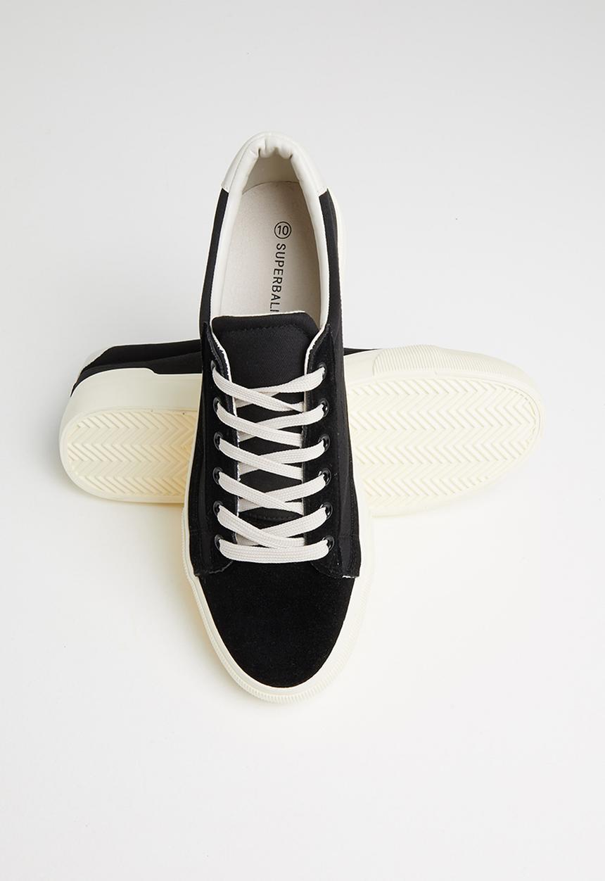 Superbalist - Charlie canvas sneaker - black