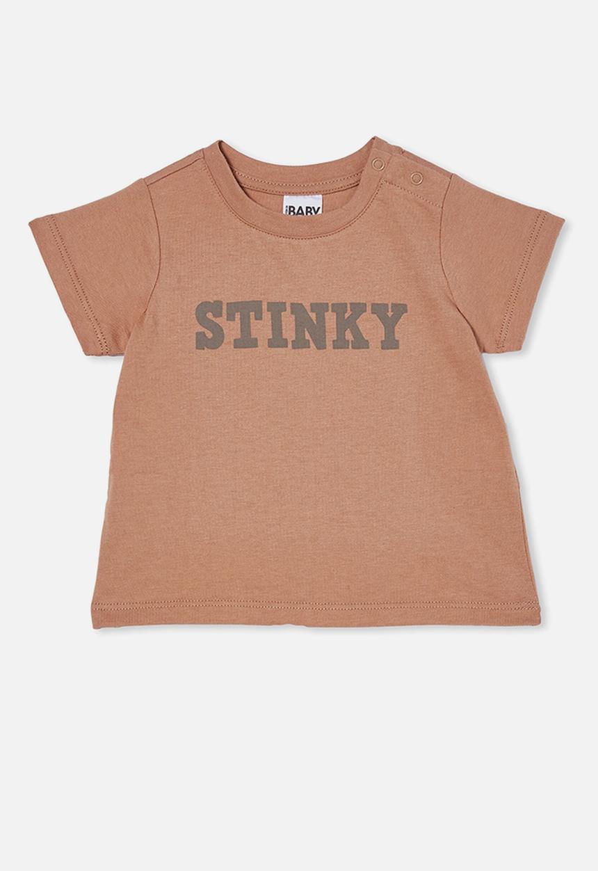 Cotton On - Jamie short sleeve tee - taupy brown