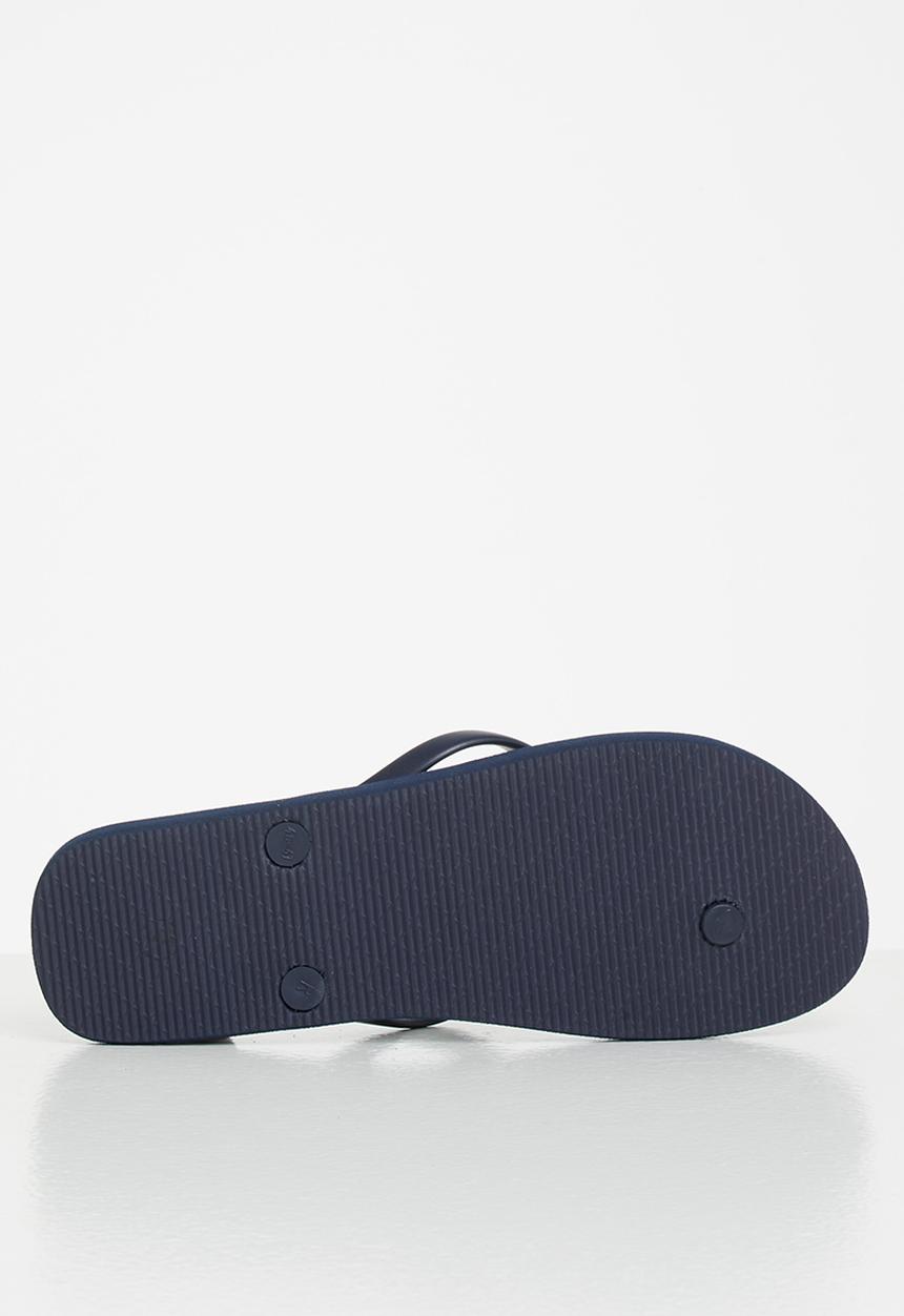 POLO - Giselle plain flip flop - navy