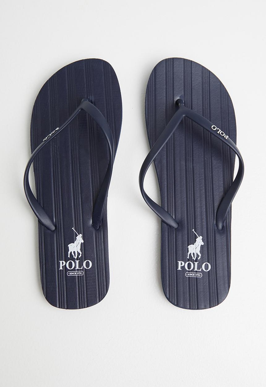 POLO - Giselle plain flip flop - navy