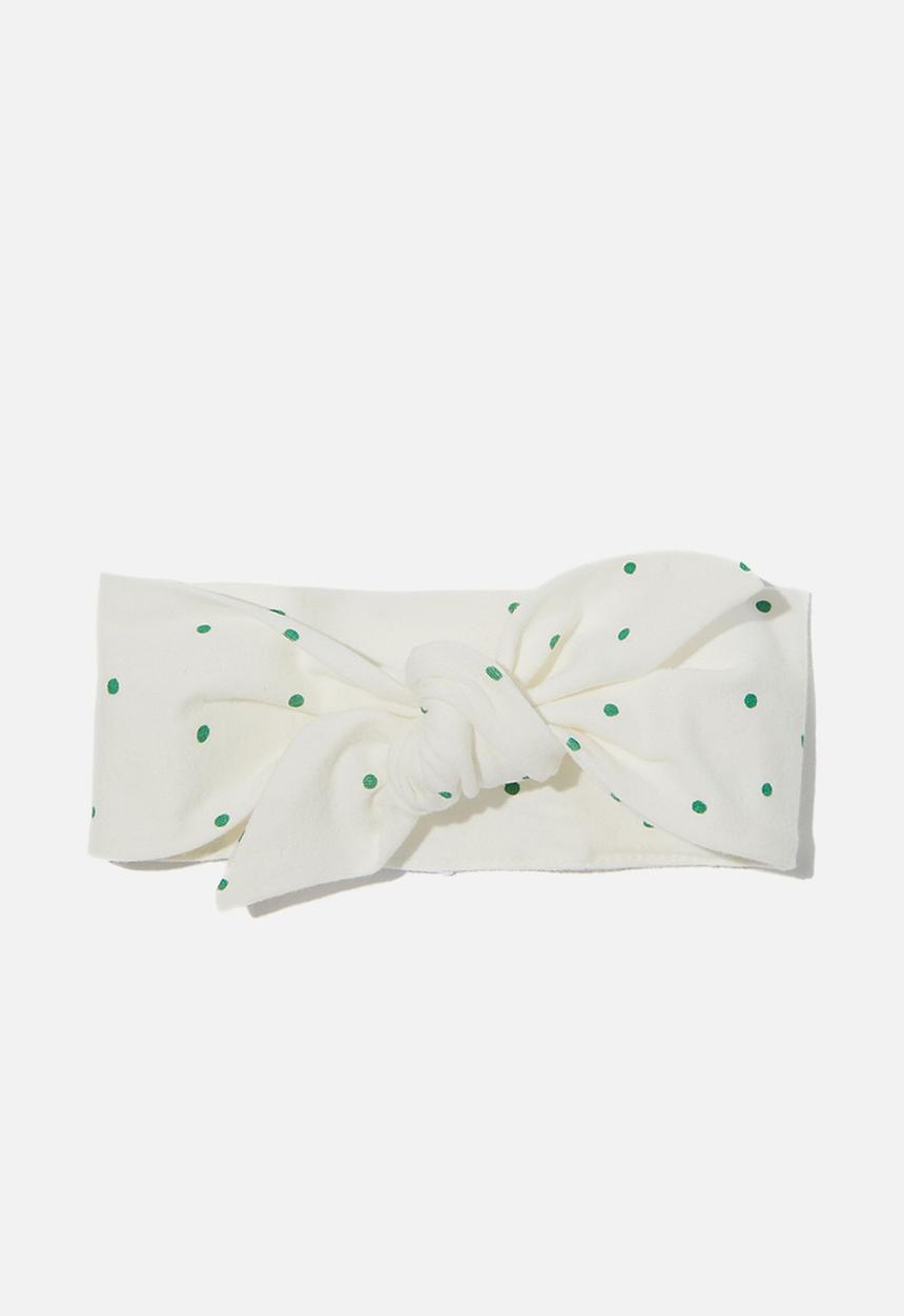 Cotton On - The tie headband - cream