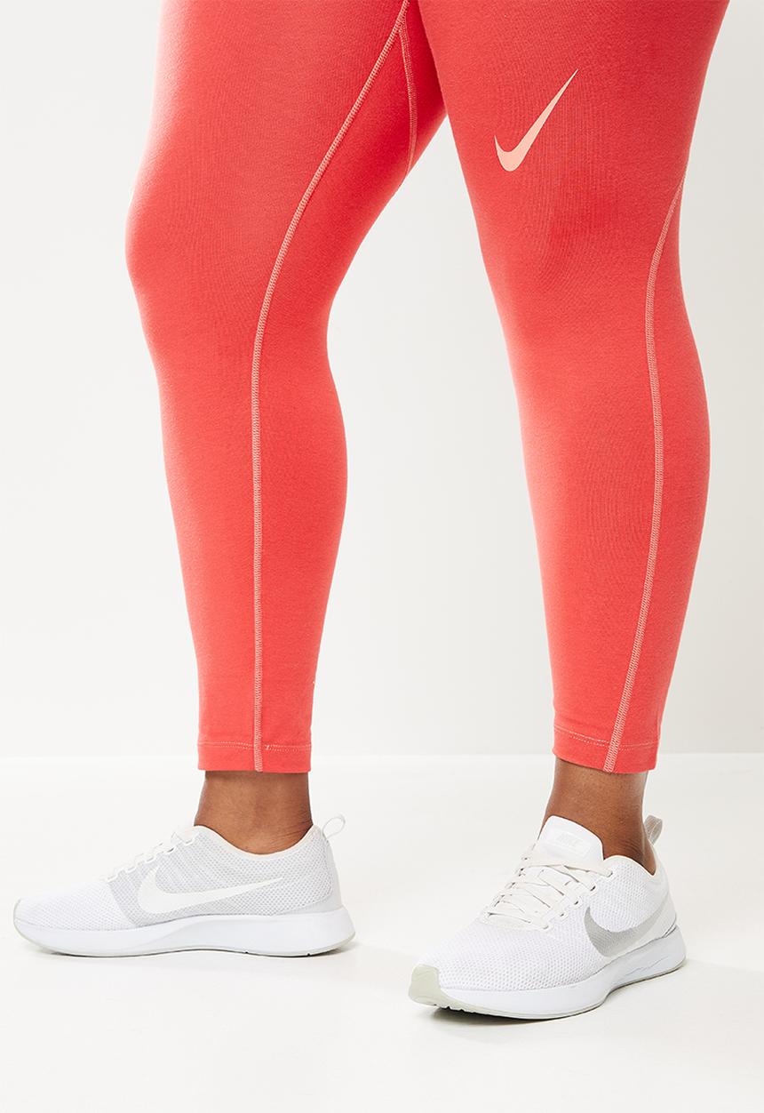 Nike - Plus  swsh gx hr legging - lobster/coral
