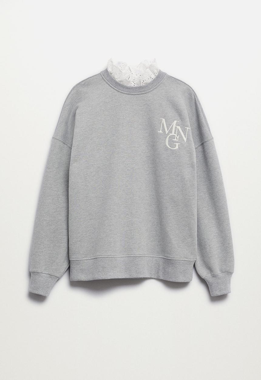 MANGO - Sweatshirt bruna - medium grey