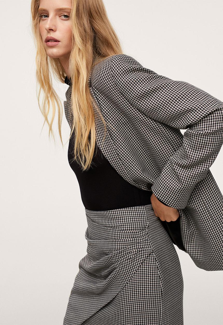 MANGO - Skirt adele - grey