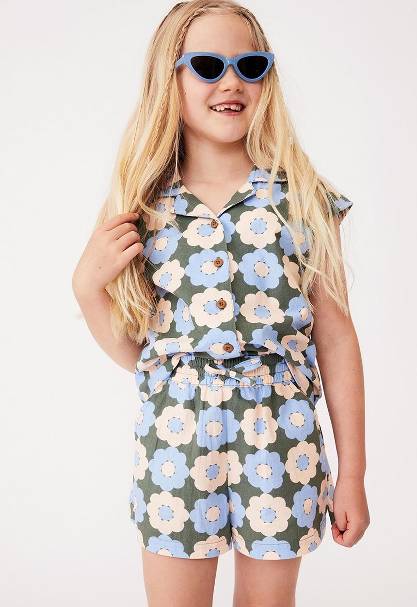 Cotton On - Sage & clare short - lcn sag amante/swag green