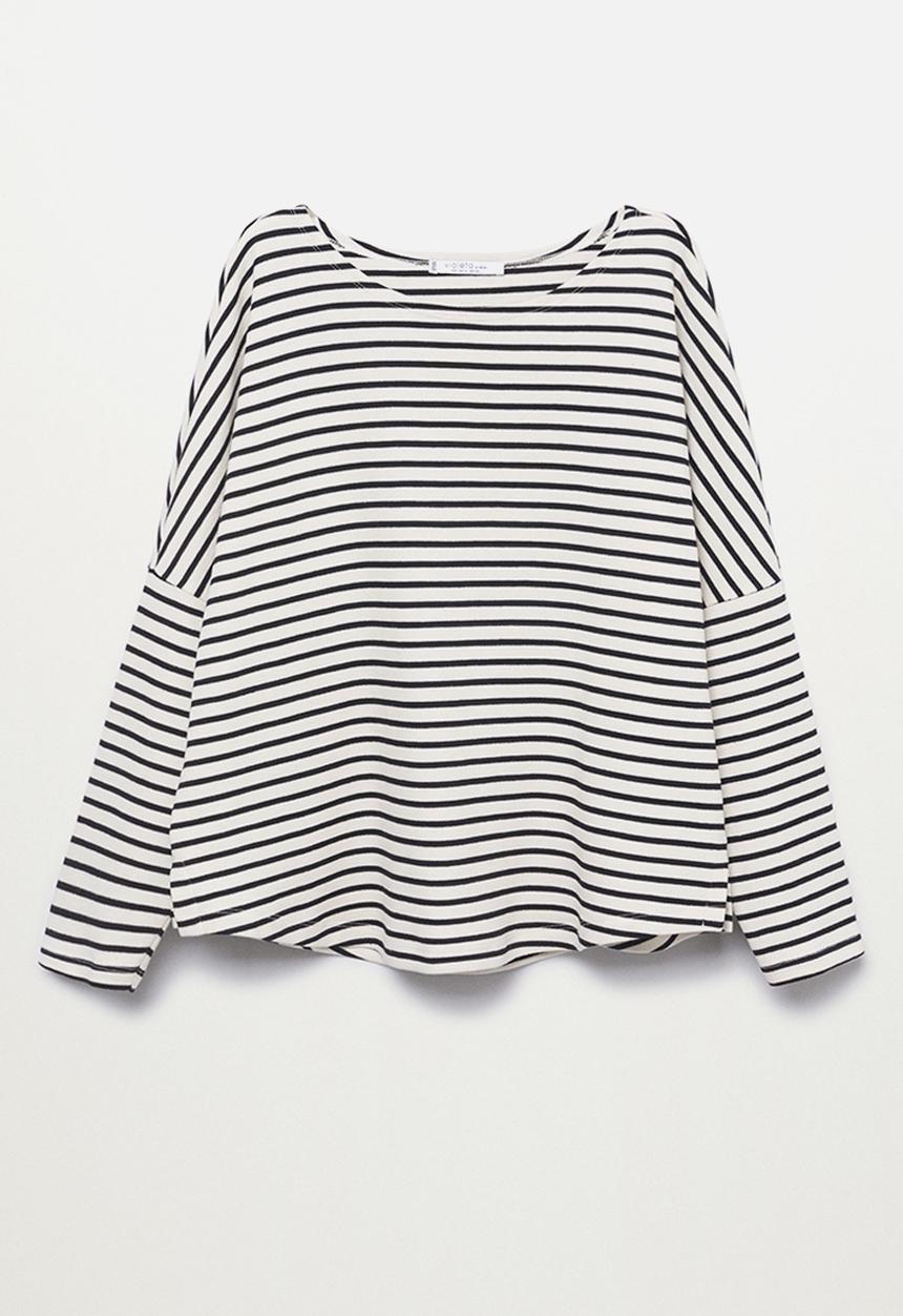 MANGO - Plus t-shirt home - natural