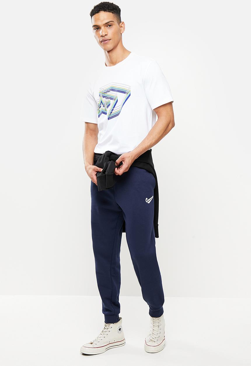 Converse - Star chevron dribble tee - white
