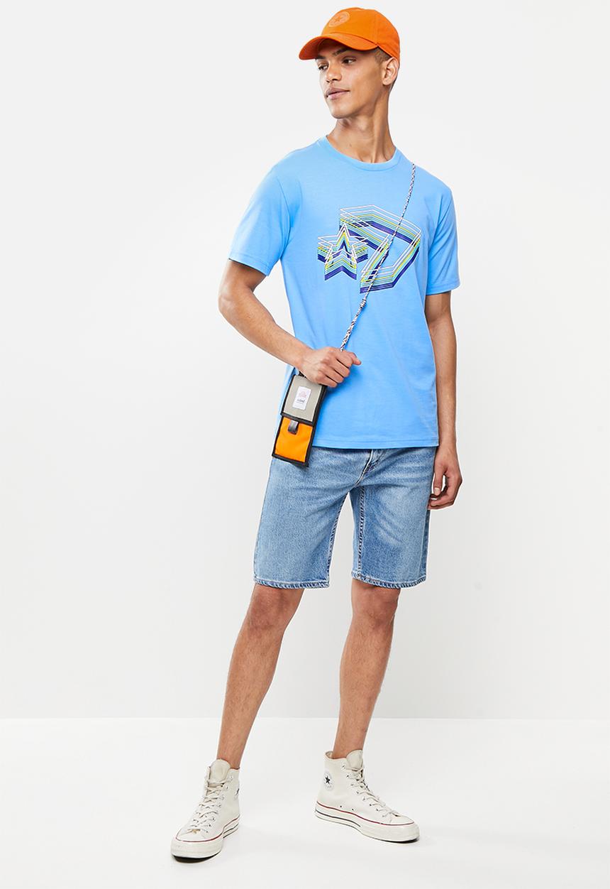 Converse - Star chevron dribble tee - blue