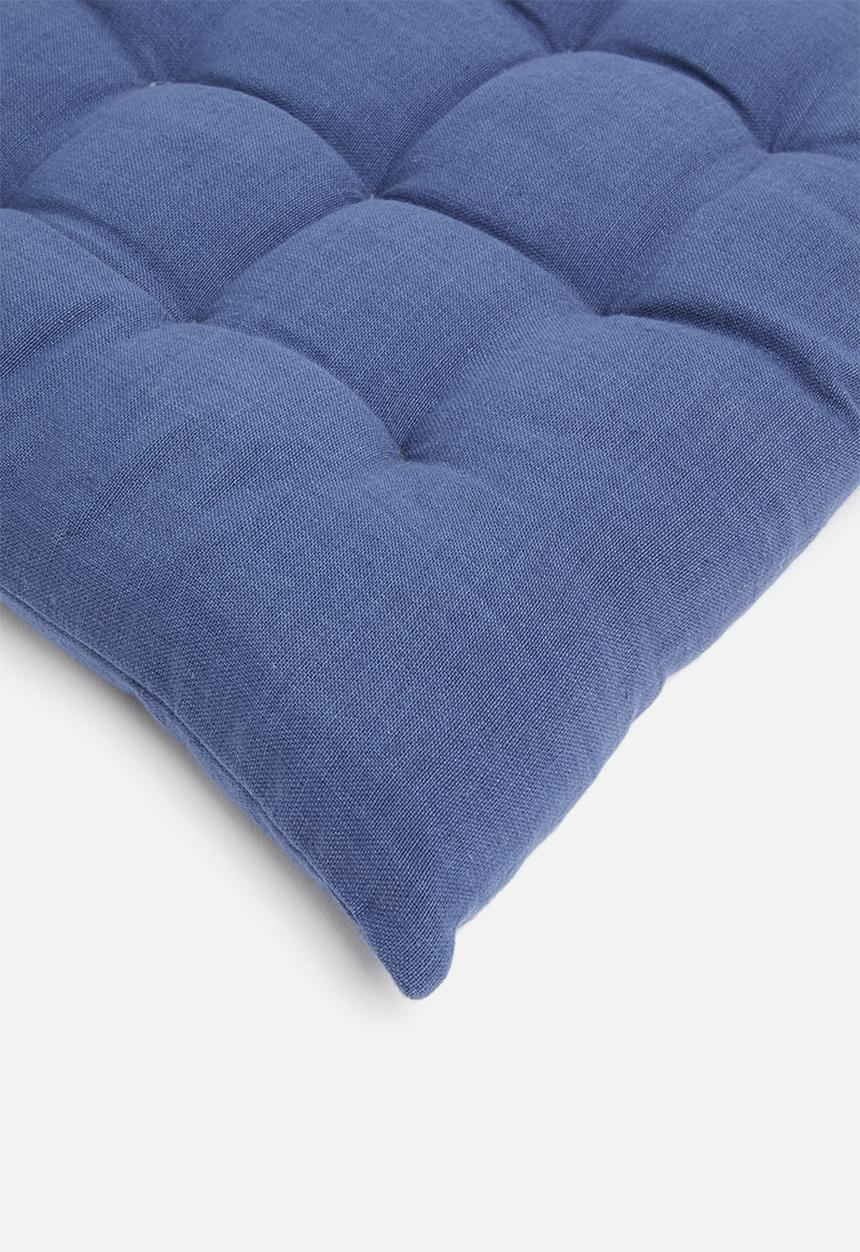 H&S - Chair pad set of 2 - navy