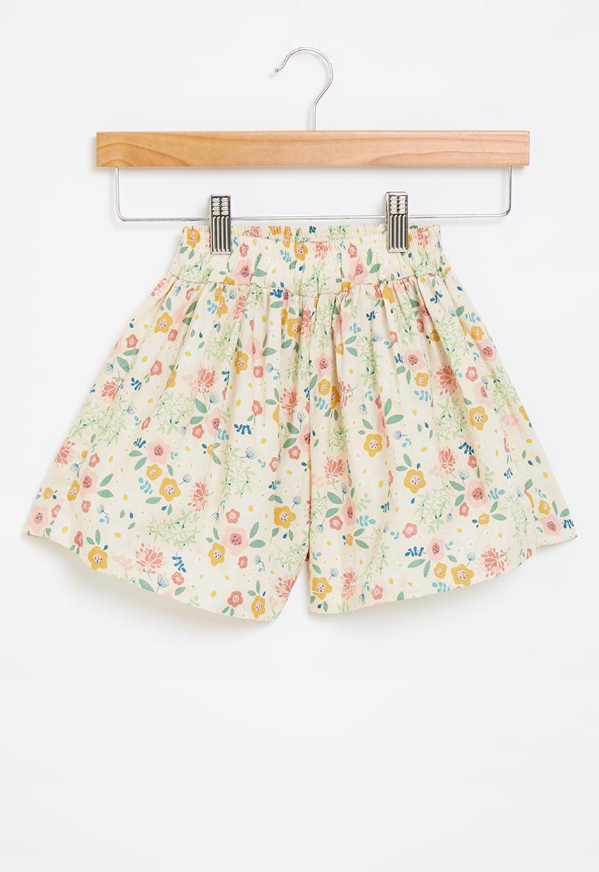 Pop Candy - Girls floral shorts - multi 