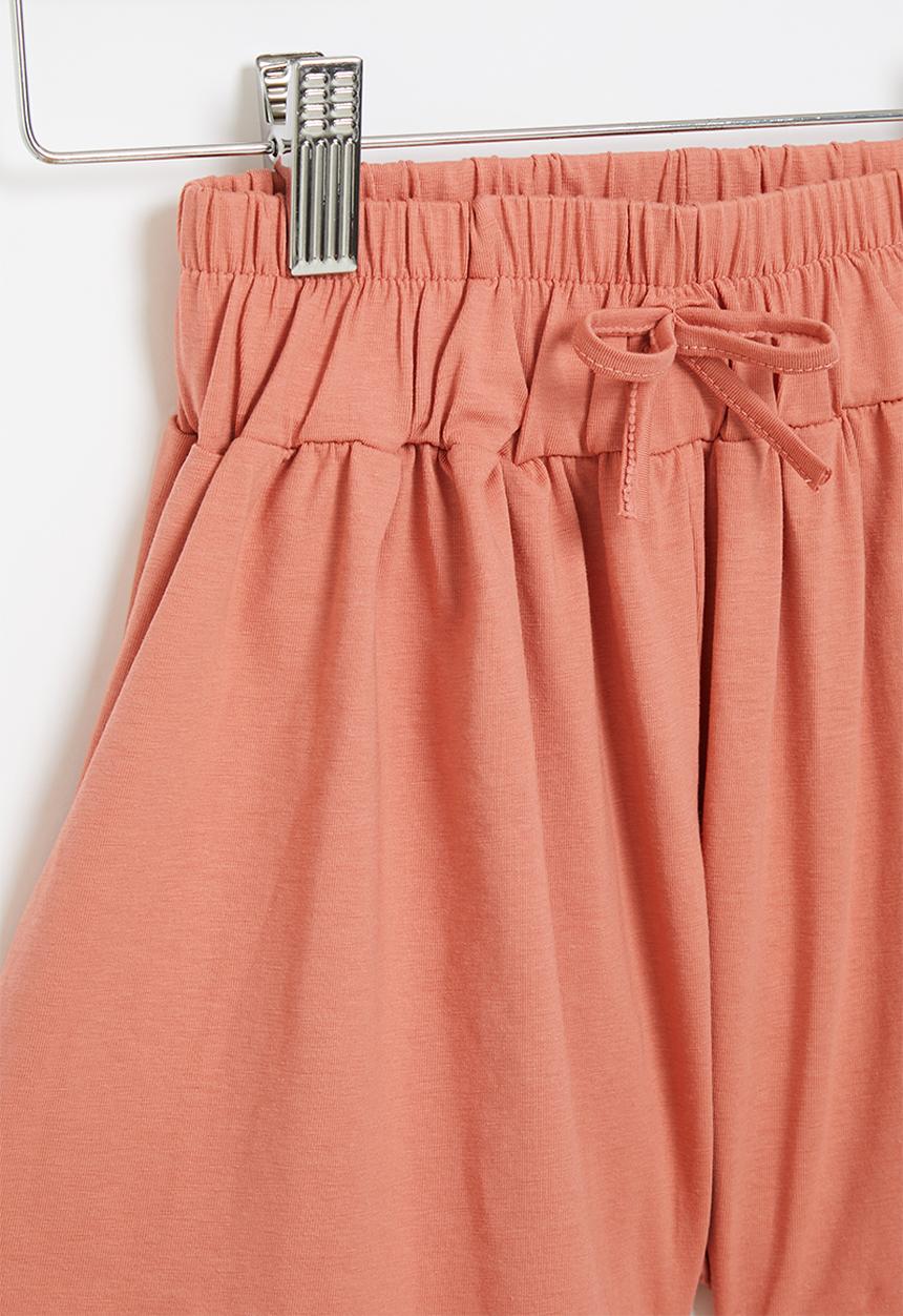 Pop Candy - Girls elasticated waistband shorts - orange