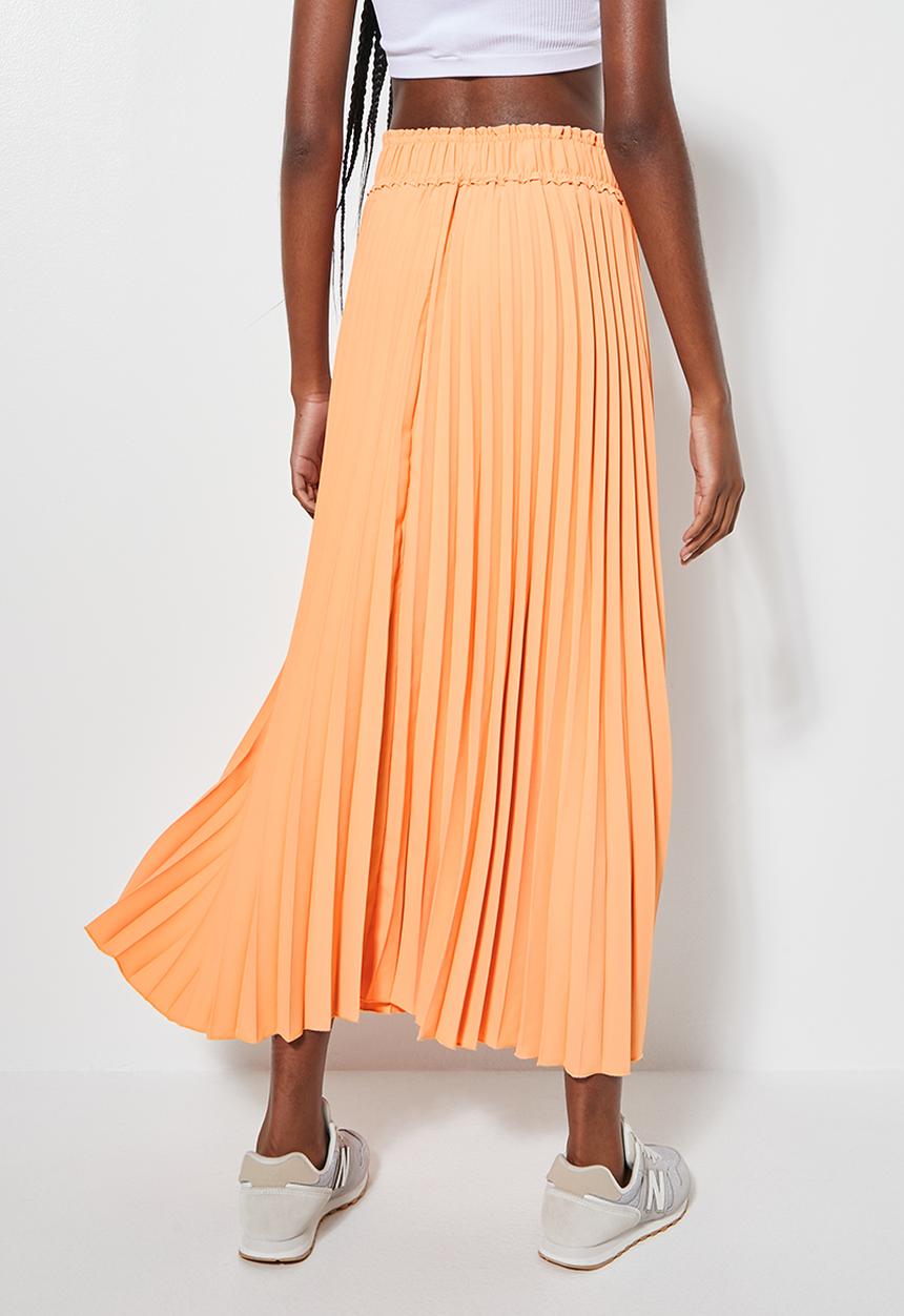 Superbalist - Maxi pleat skirt - peach