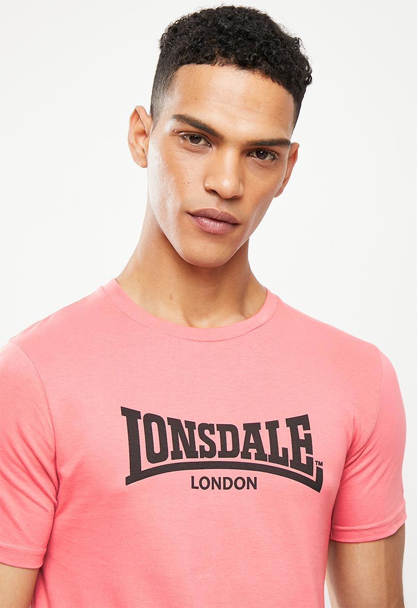 Lonsdale - Lonsdale logo tee - pink