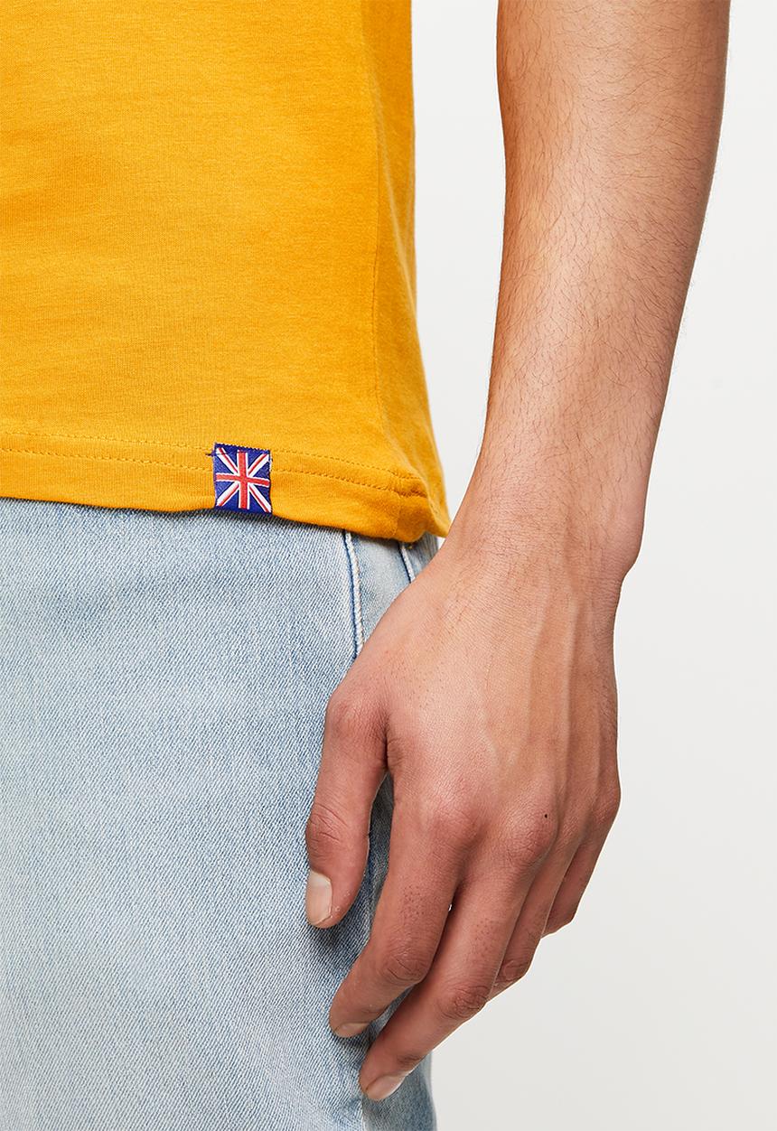 Lonsdale - Lonsdale logo tee - yellow