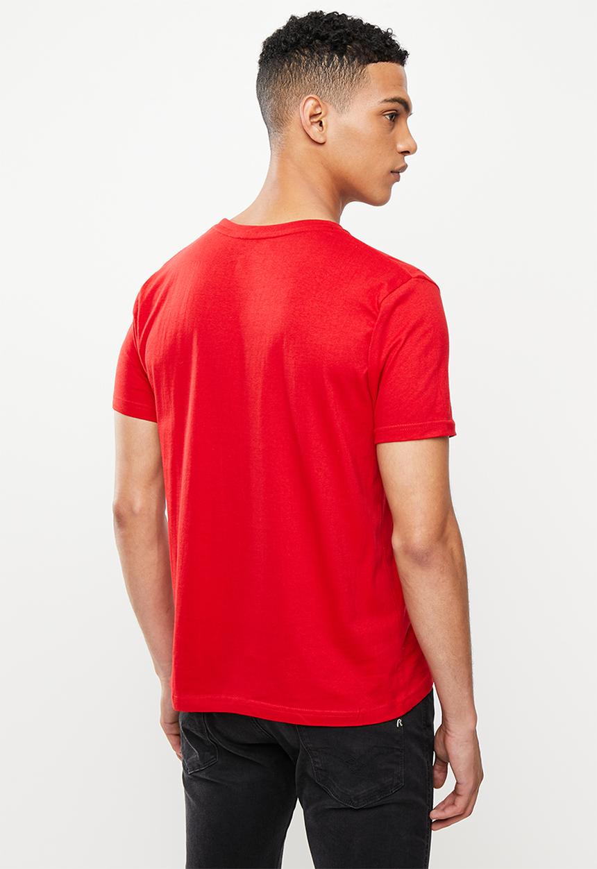Lonsdale - Lonsdale logo tee - red