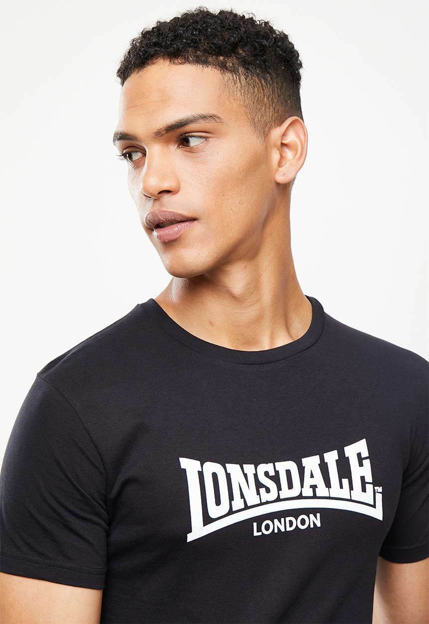 Lonsdale - Lonsdale logo tee - black