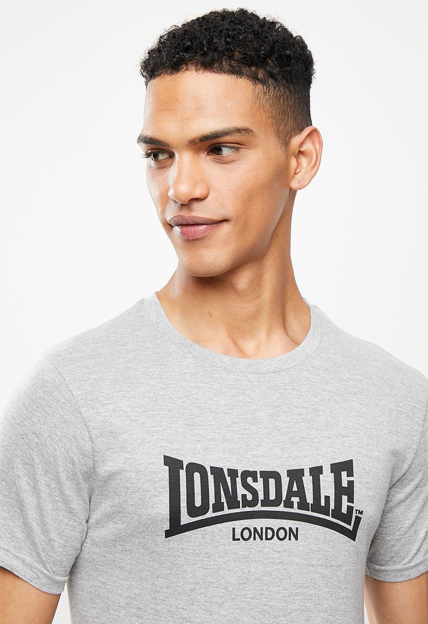 Lonsdale - Lonsdale logo tee - grey