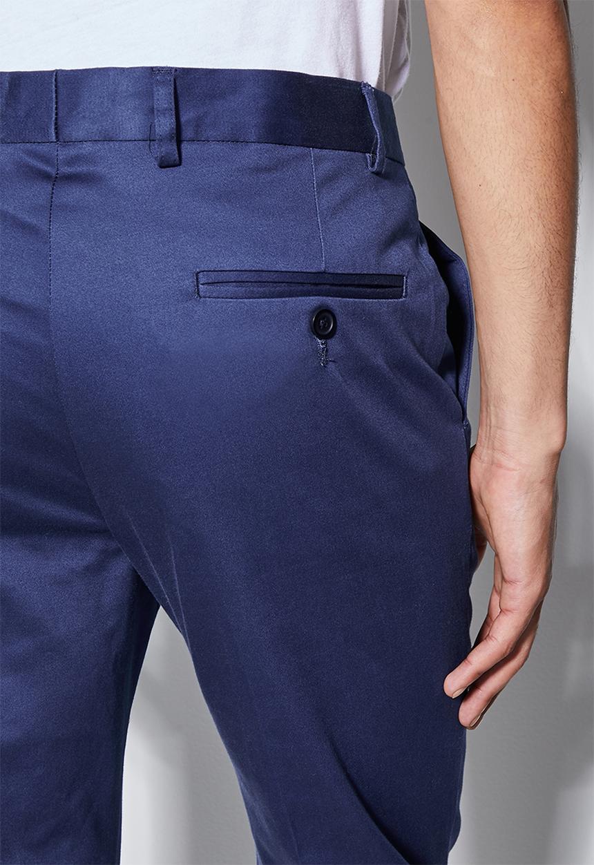Superbalist - Fashion slim fit trouser - navy