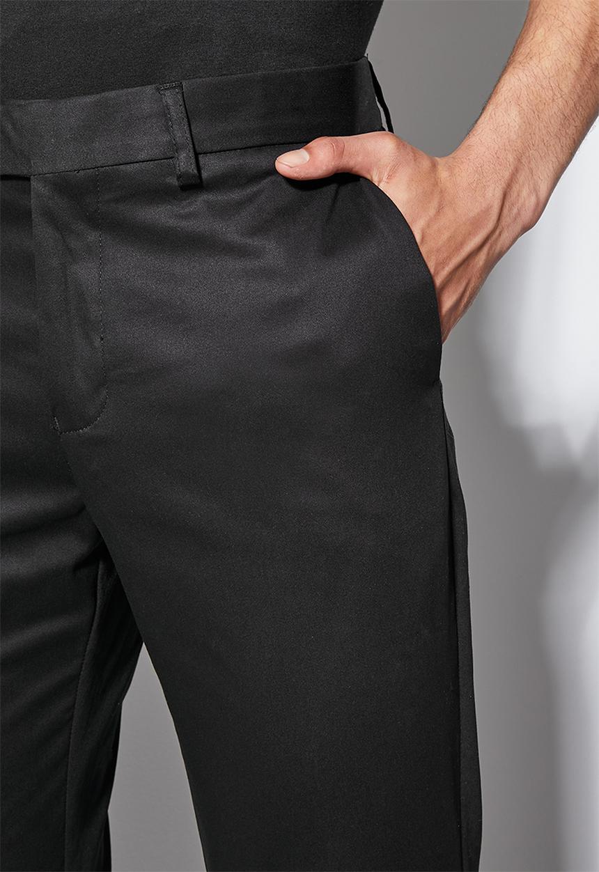 Superbalist - Fashion slim fit trouser - black