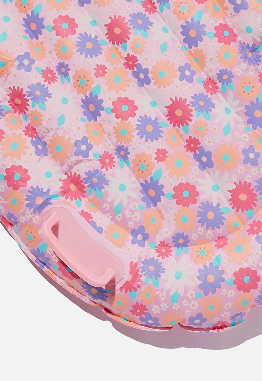 Cotton On - Inflatable boogie board - pink floral