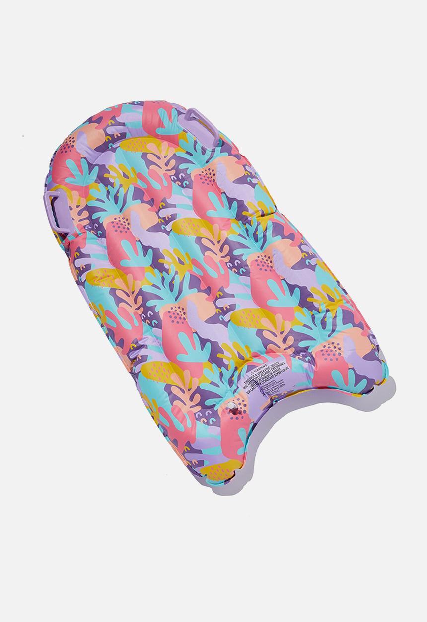 Cotton On - Inflatable boogie board - pale violet palm cove