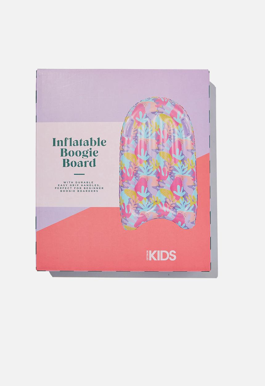 Cotton On - Inflatable boogie board - pale violet palm cove