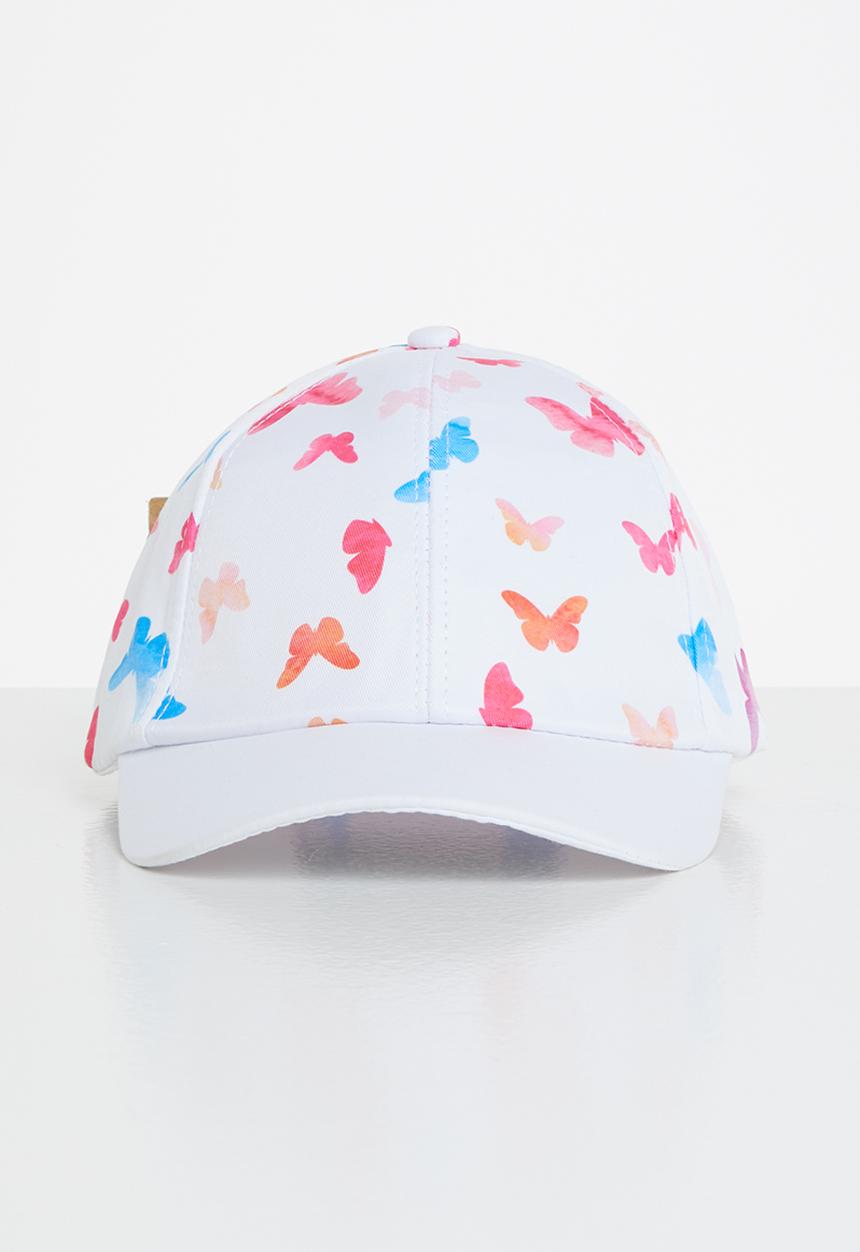 Pop Candy - Butterfly cap - pink & blue