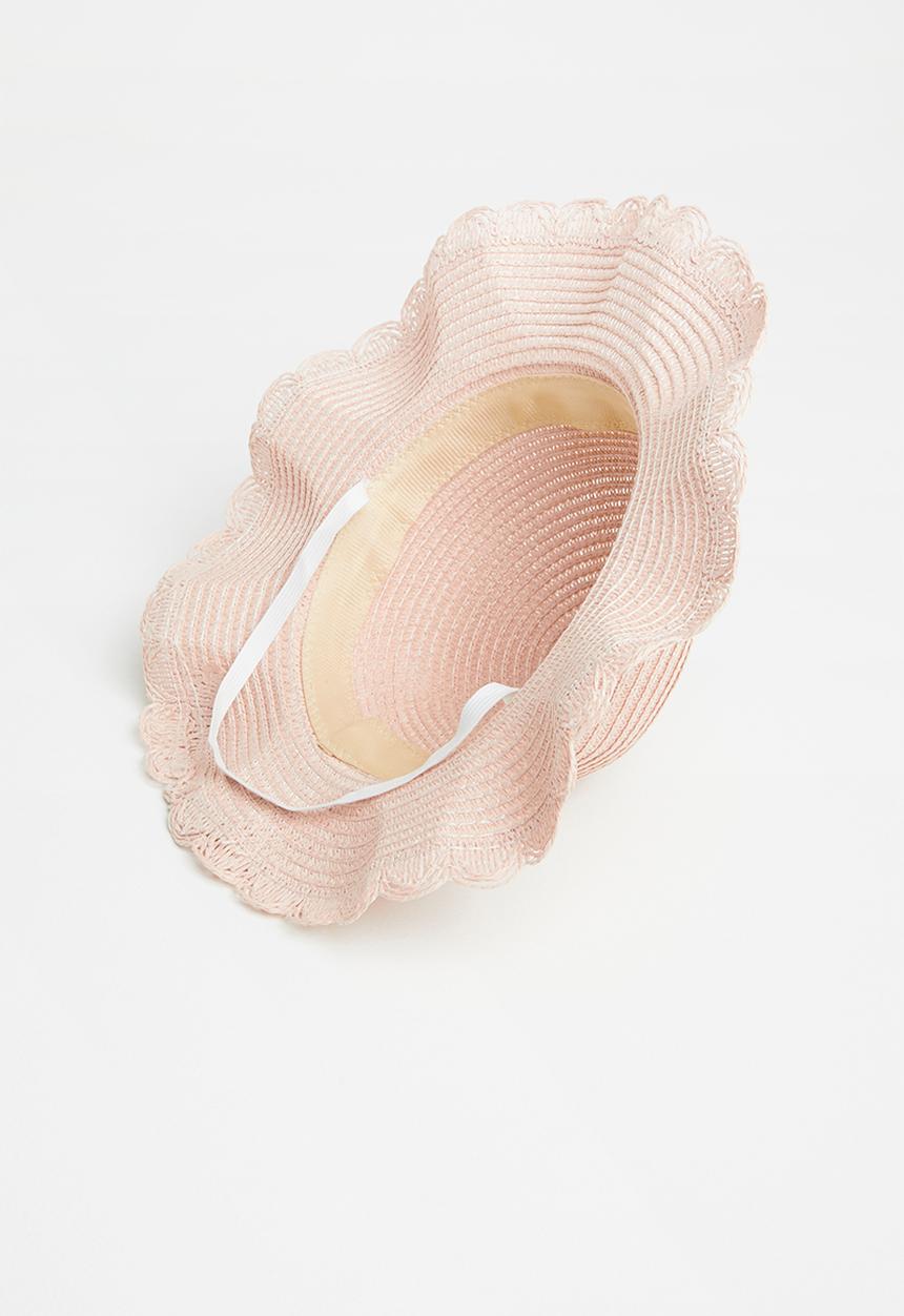 Pop Candy - Straw  hat & bag - pink