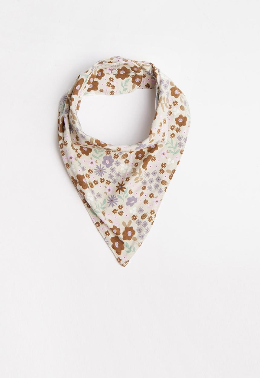 Cotton On - The bandana bib  - rainy day/smashed avo lulu floral