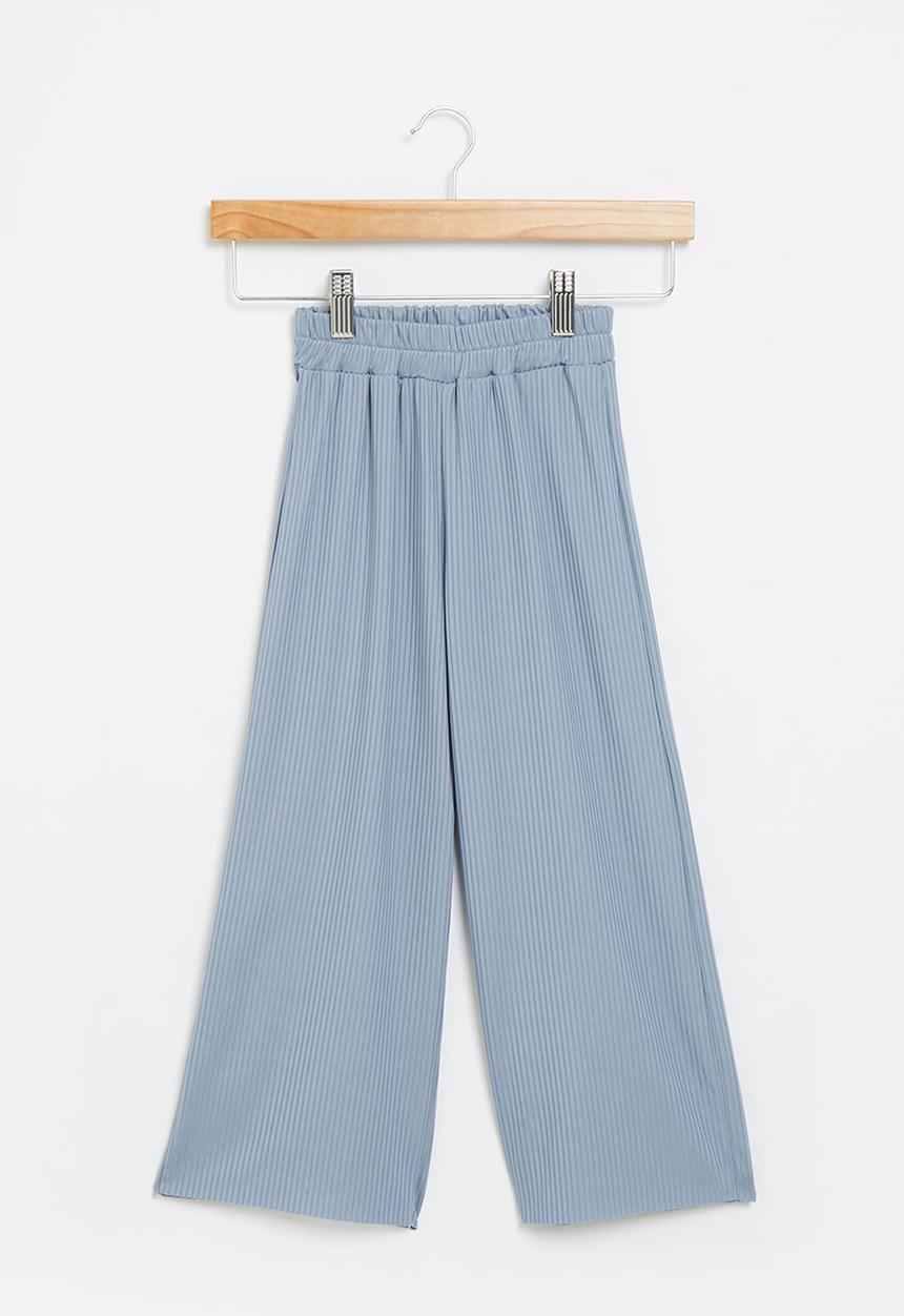 Rebel Republic - Girls wide leg pants - blue