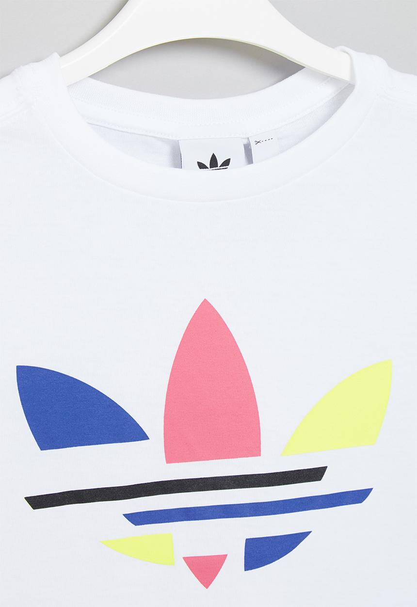 adidas Originals - Bold cropped tee y - white