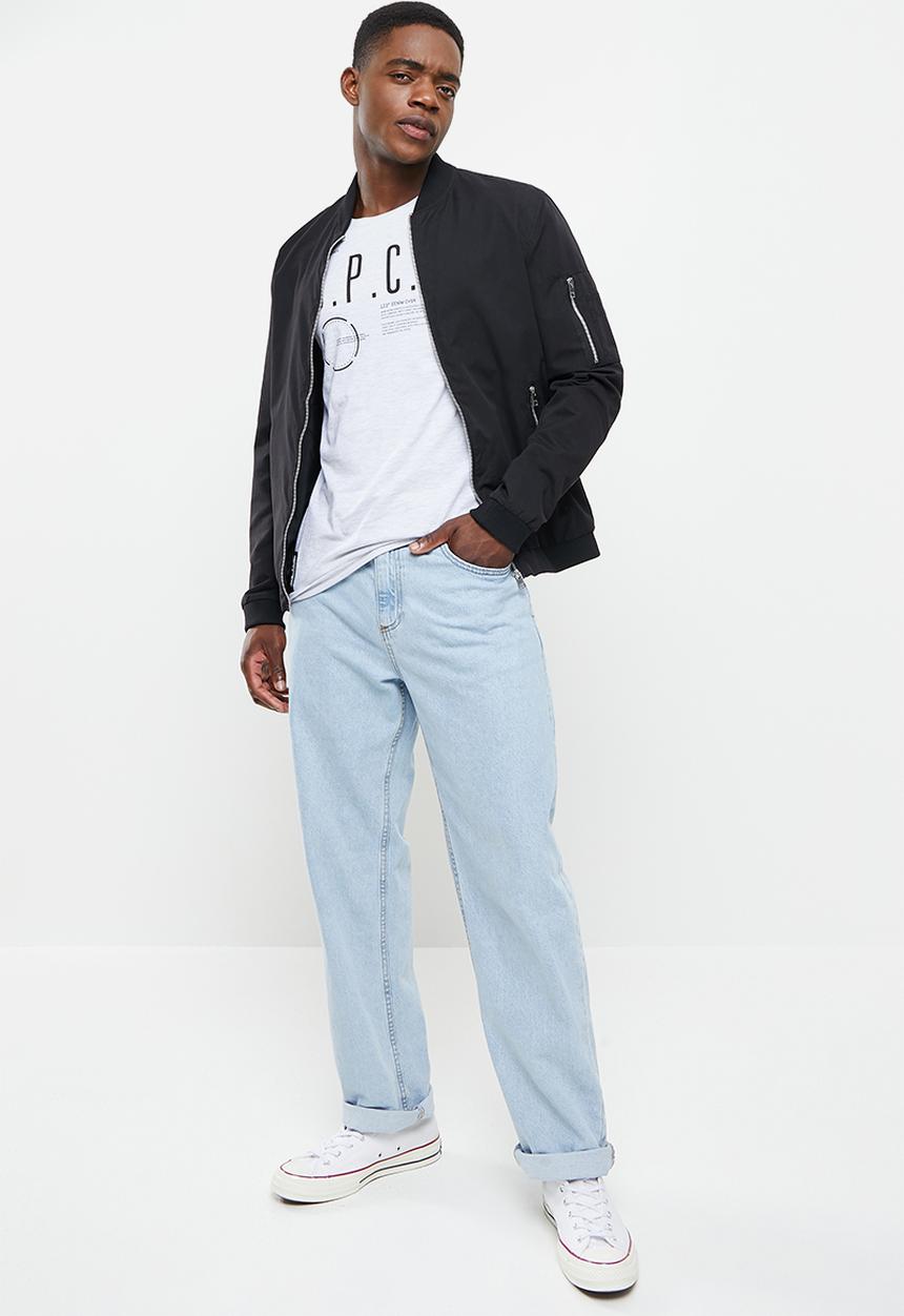 S.P.C.C - Arora regular fit straight hem tee - ice melange