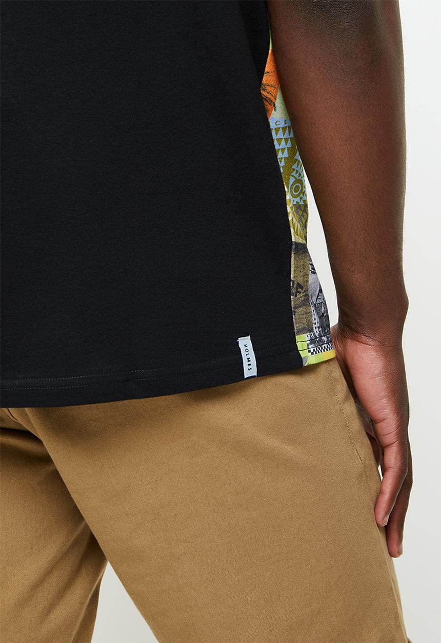 Holmes Bro's - Wild block short sleeve tee - multi
