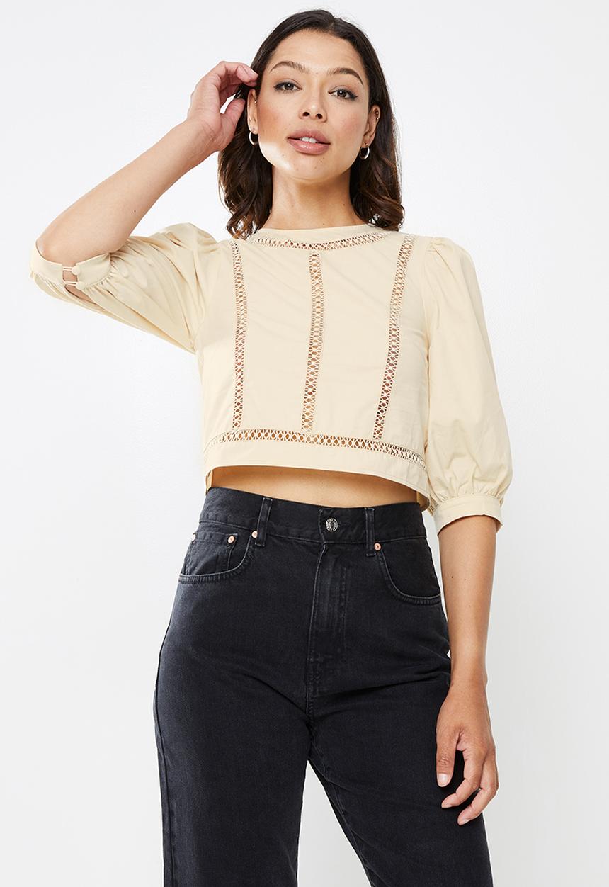 Glamorous - Amanda top - ecru