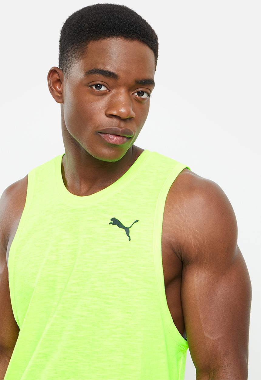 PUMA - Train fav tank - neon green 