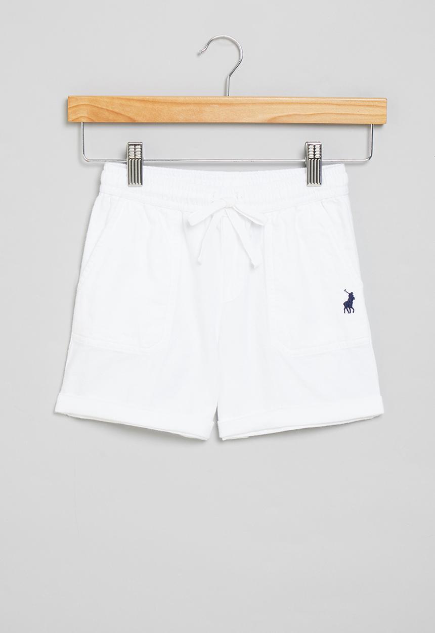 POLO - Girls audrey short - white