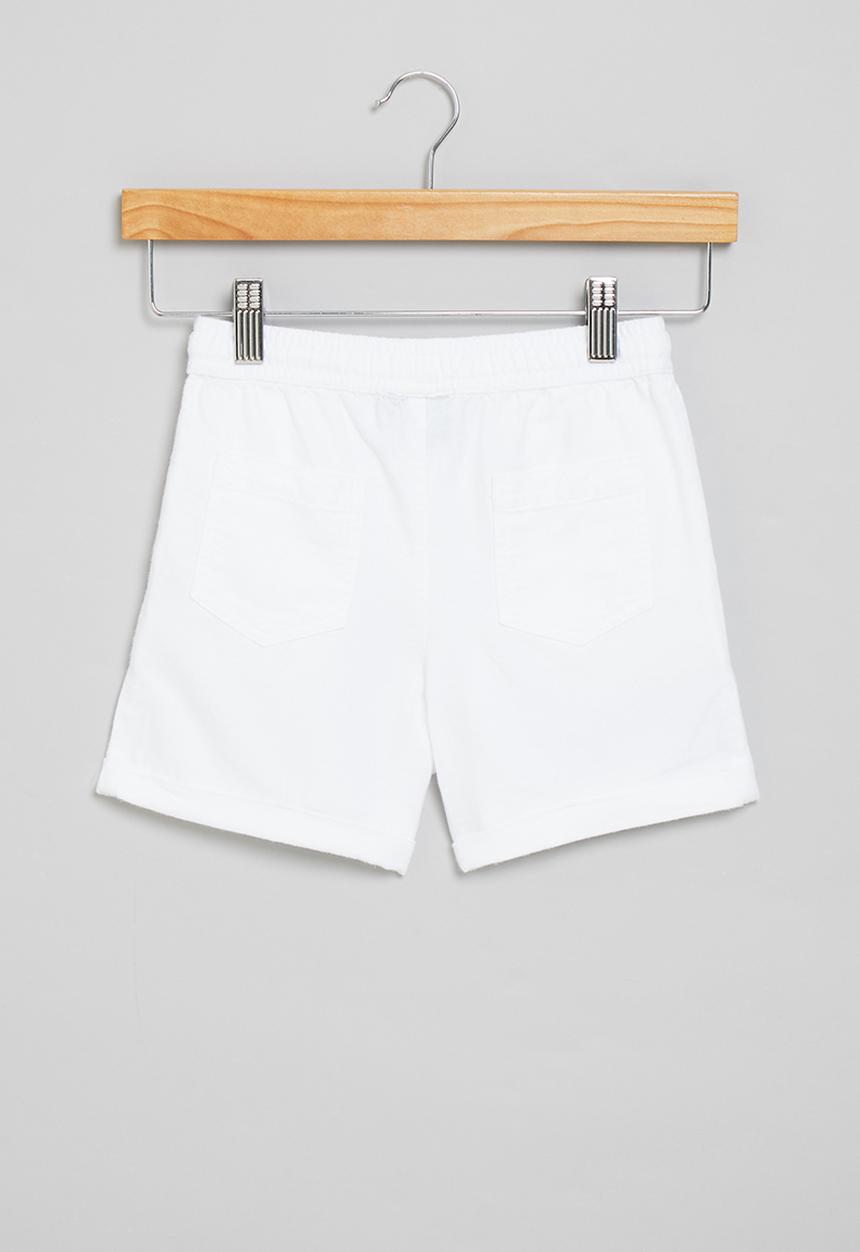 POLO - Girls audrey short - white