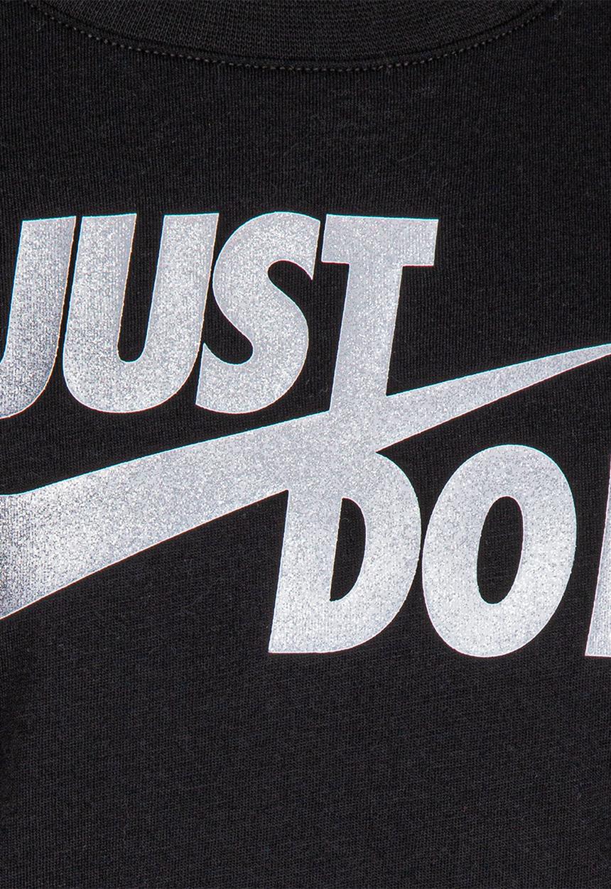 Nike - Nkg jdi swoosh split short sleeve tee - black