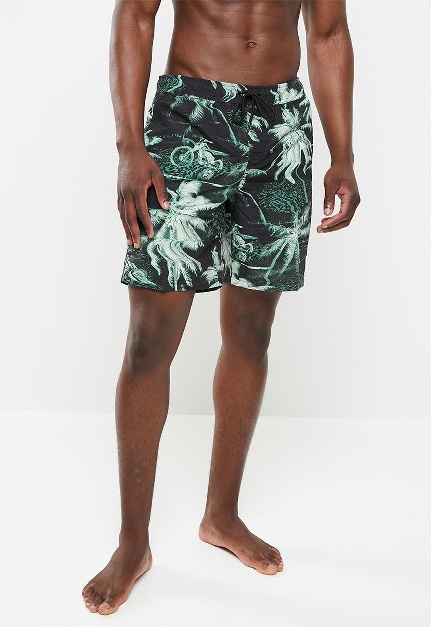 Fox - Bad trip boardshort 18 - black & green 