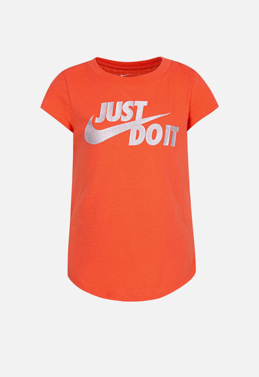 Nike - Nkg jdi swoosh split short sleeve tee - orange