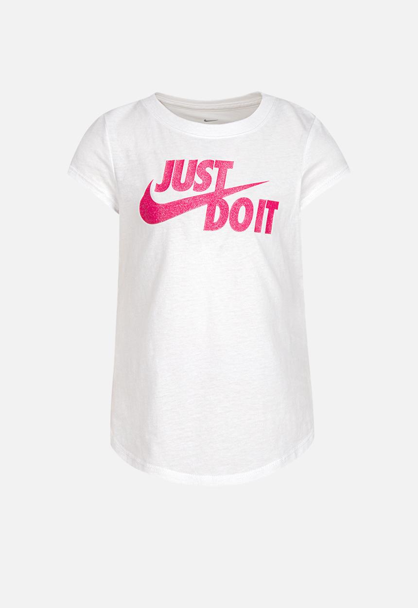 Nike - Nkg jdi swoosh split ss tee - white